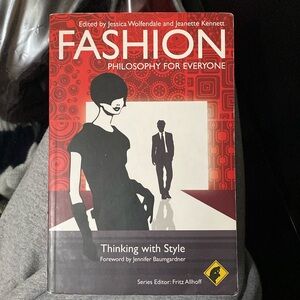 Philosophy of Fashion textbook 

Used but in good condition 
2011 publication